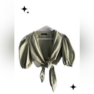 Nasty Gal crop top shirt